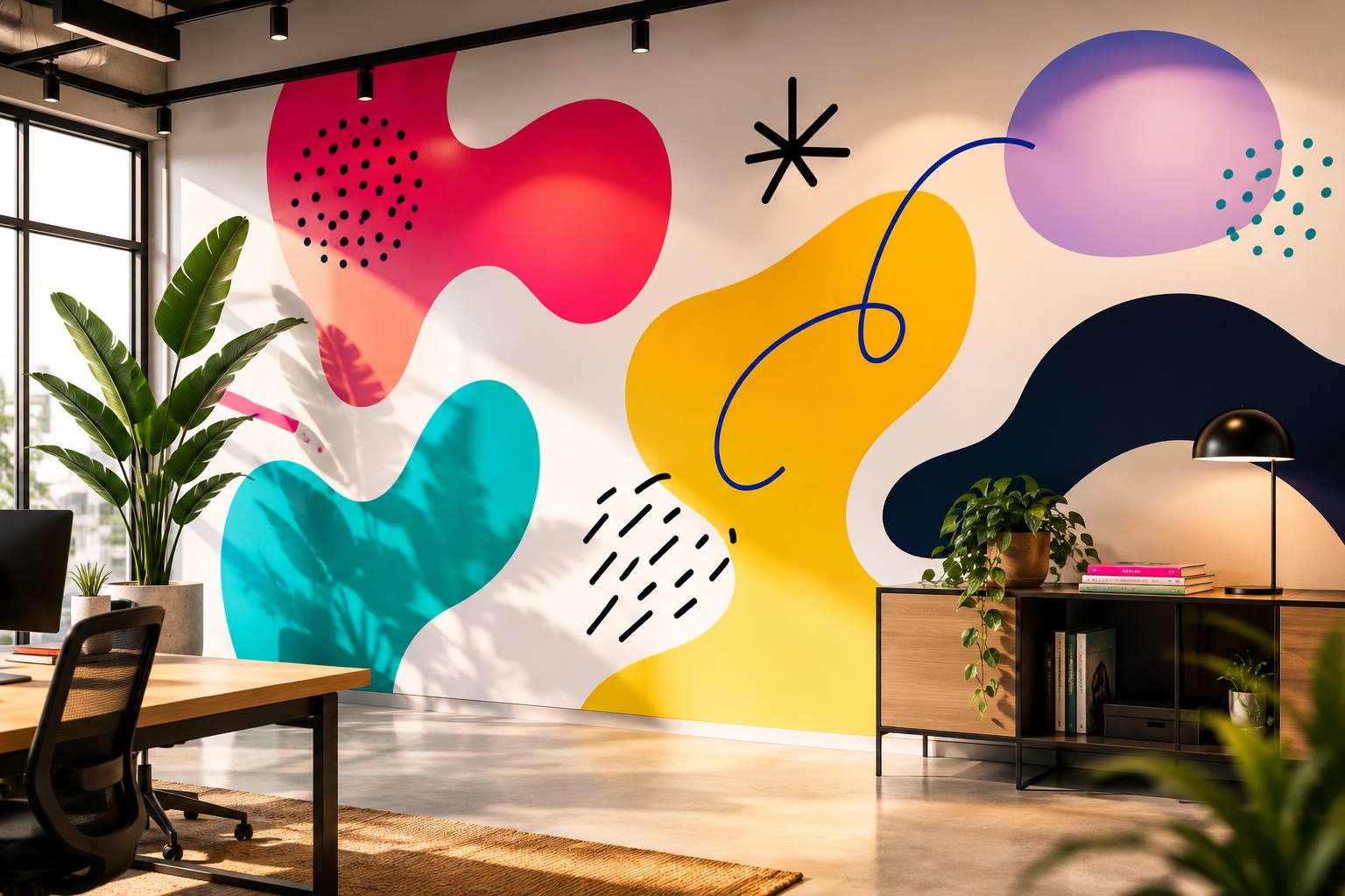 Decoracion paredes vinilos decorativos oficina · E Farré Barcelona