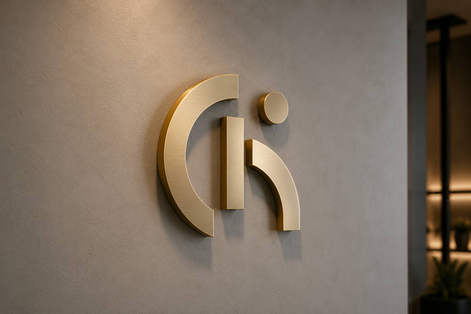 Logo relieve grabado acabados especiales · E Farré Barcelona